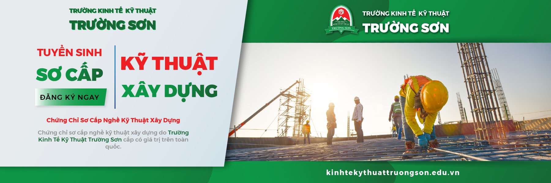 Tuyển sinh đào tạo, cấp chứng chỉ nghề kỹ thuật xây dựng. Đăng ký học qua số 0917277977 - zalo: 0917277977 được giảm 10% Học phí